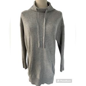 Talbots funnel neck tunic sweater